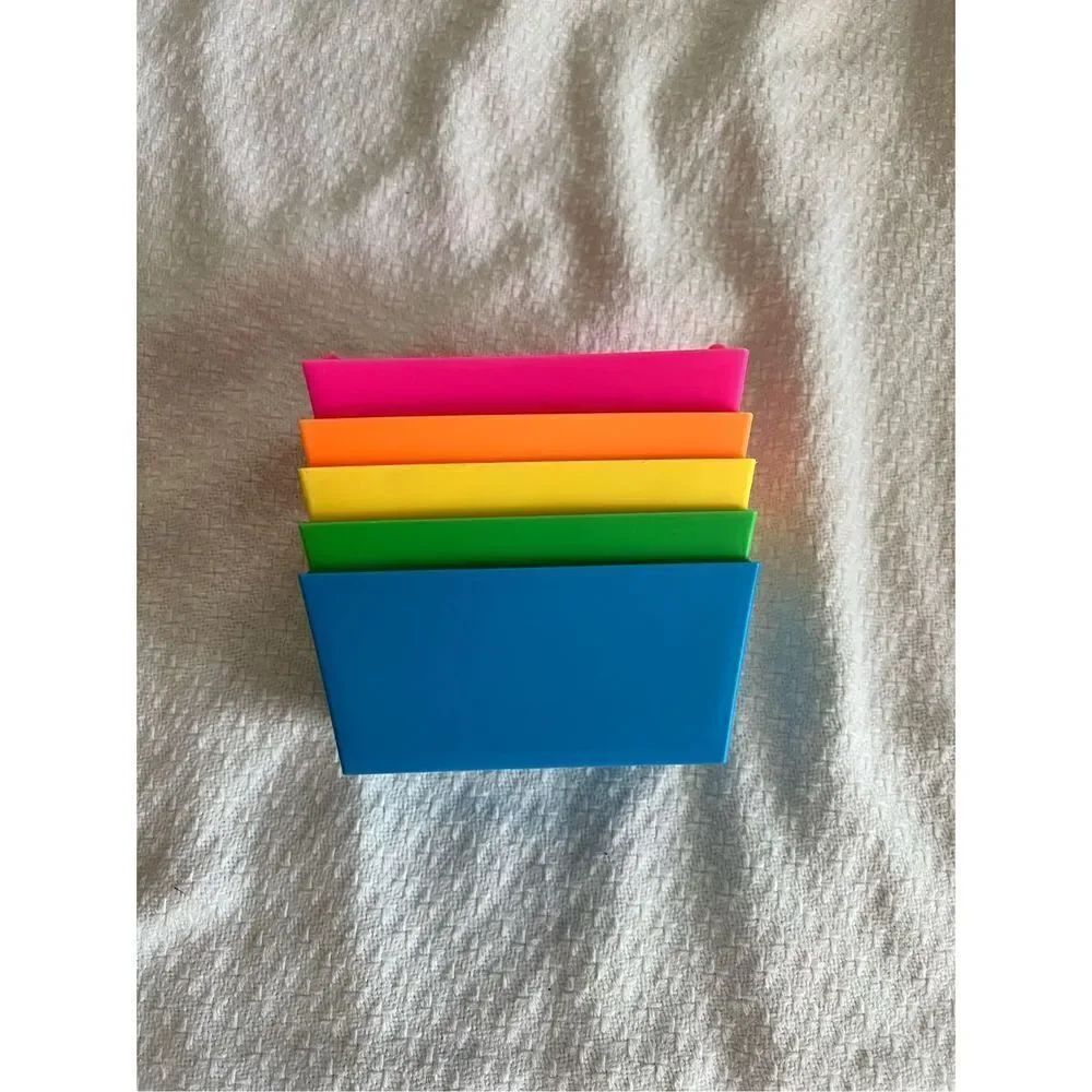 Set of small colorful organizers